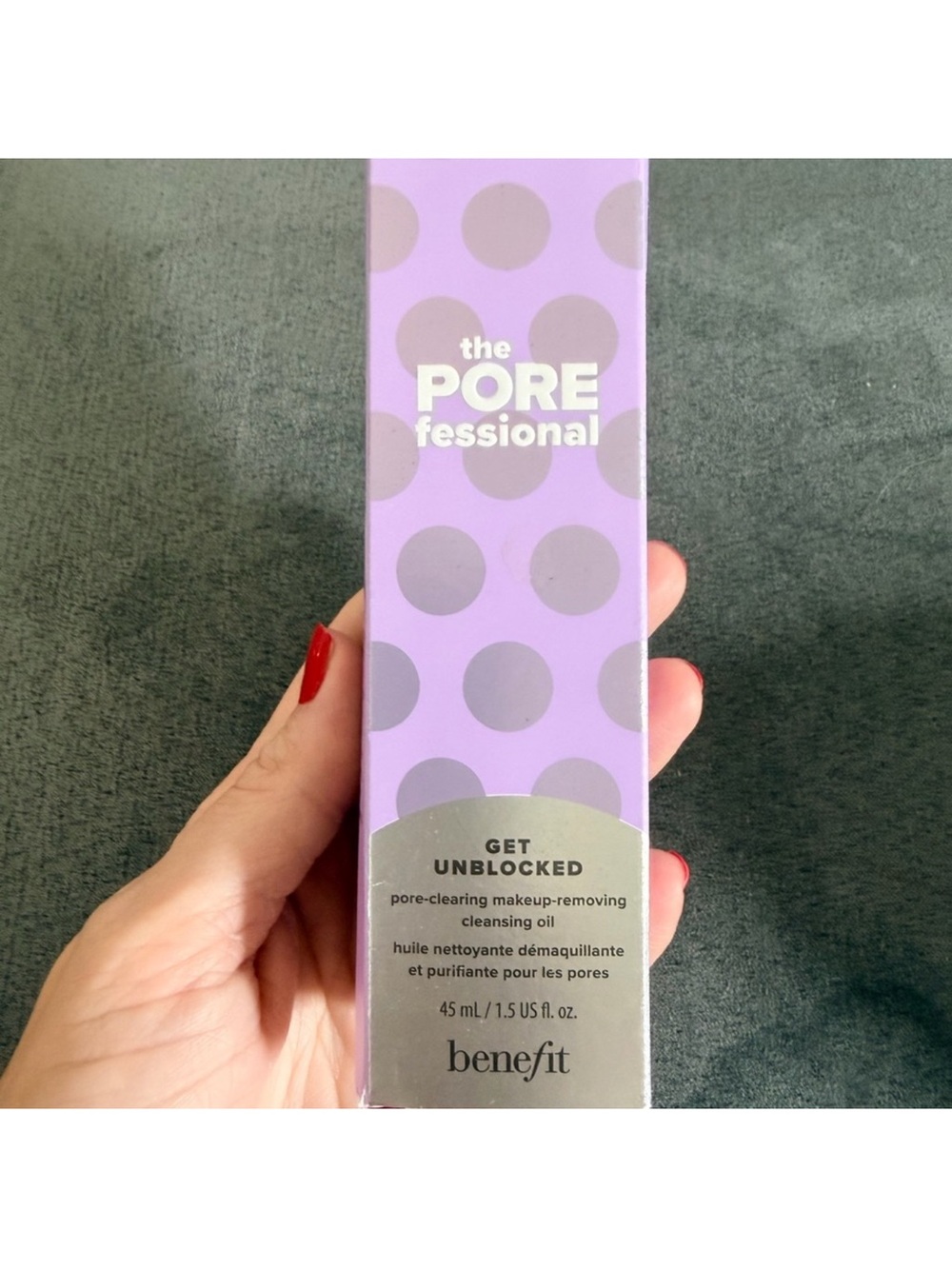 Benefit Get Unblocked Cleansing Oil - Lavender Purple